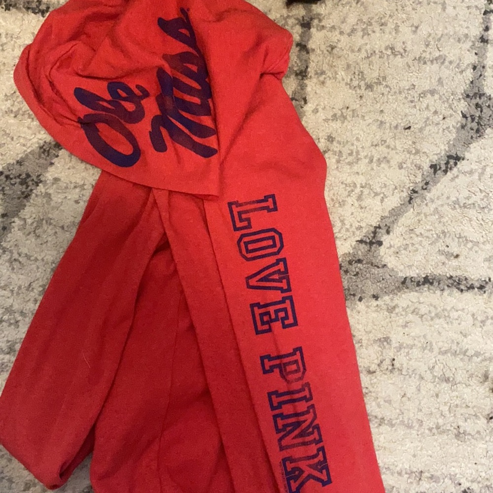 VS PINK Ole Mies Collegiate Pullover